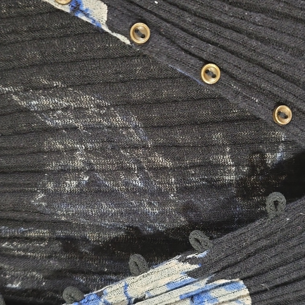Lucky Brand Half Button Down Floral Print Top - Picture 3 of 7